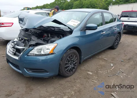 2015 Nissan Sentra Sv z USA, uszkodzony, nr VIN 3N1AB7AP6FY314854